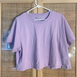 Lavender Women's Crop Top
